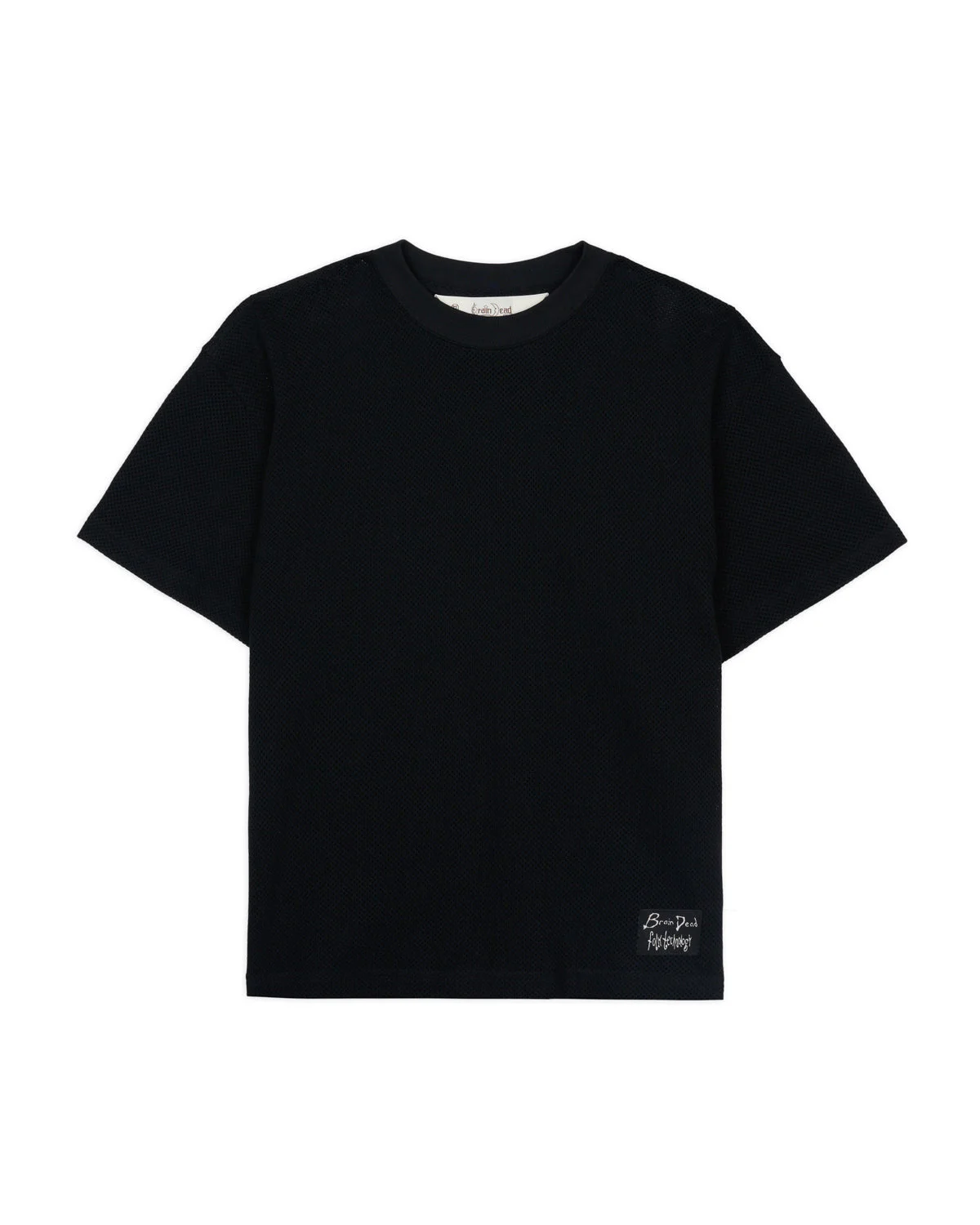 Folk Technology Mesh T-shirt - Black - 1