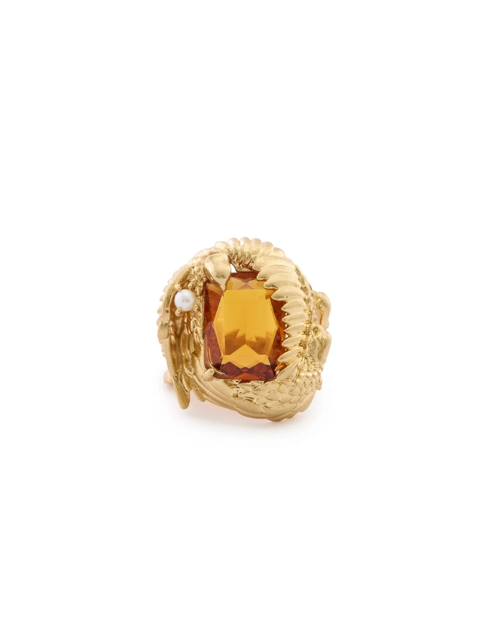 PLUME SQUARE RING - 1