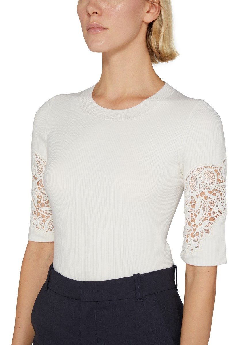 Top with lace details - 4