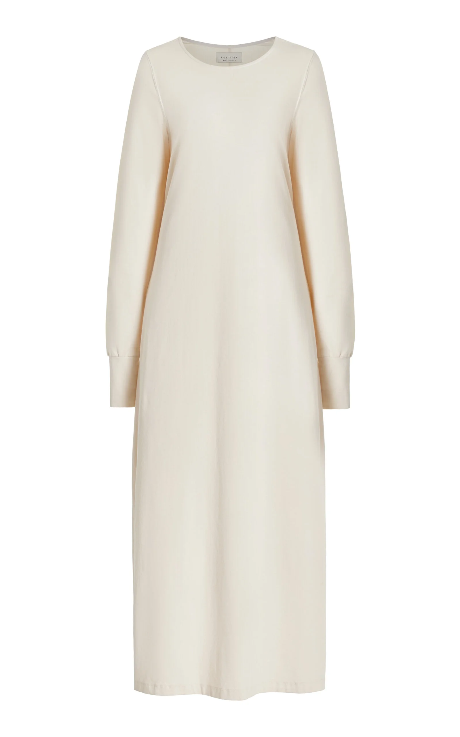 Lily Cotton Maxi Dress ivory - 1