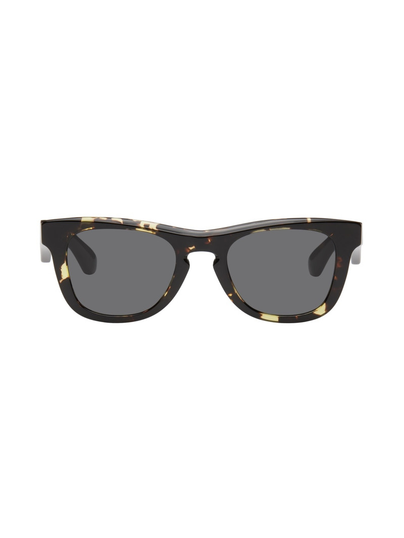 Brown Arch Facet Sunglasses 1