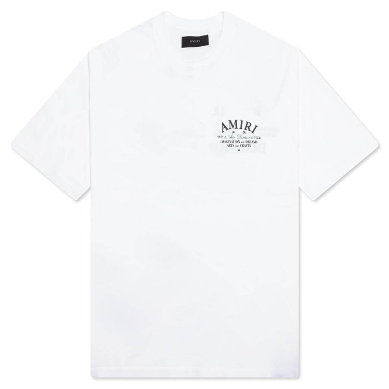 ARTS DISTRICT TEE - WHITE - 1