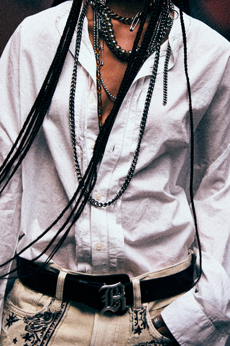 PLEATED FRONT SHIRT 3