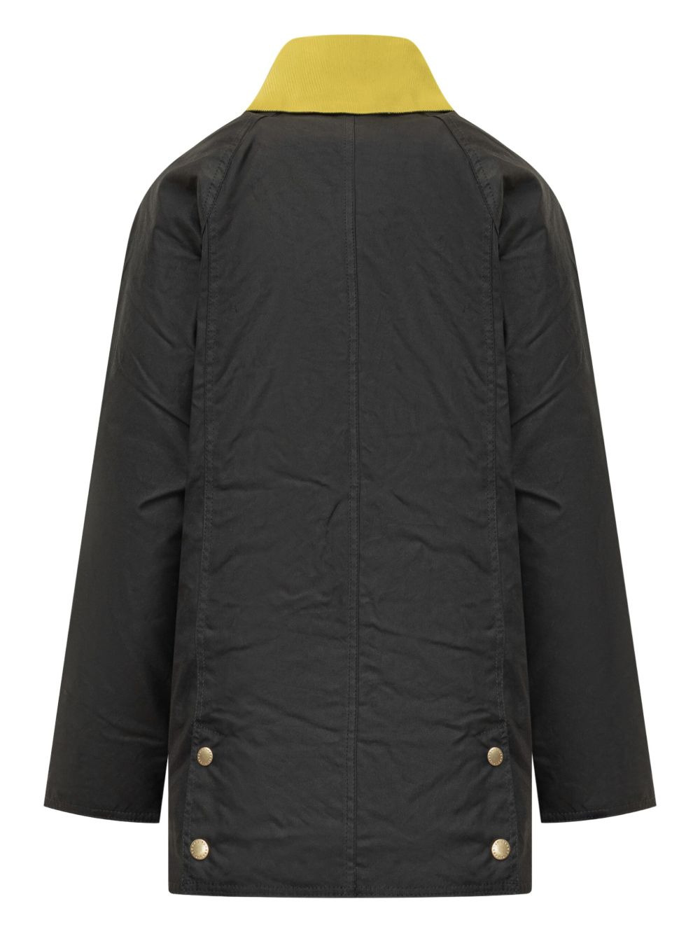 contrast-collar jacket - 2
