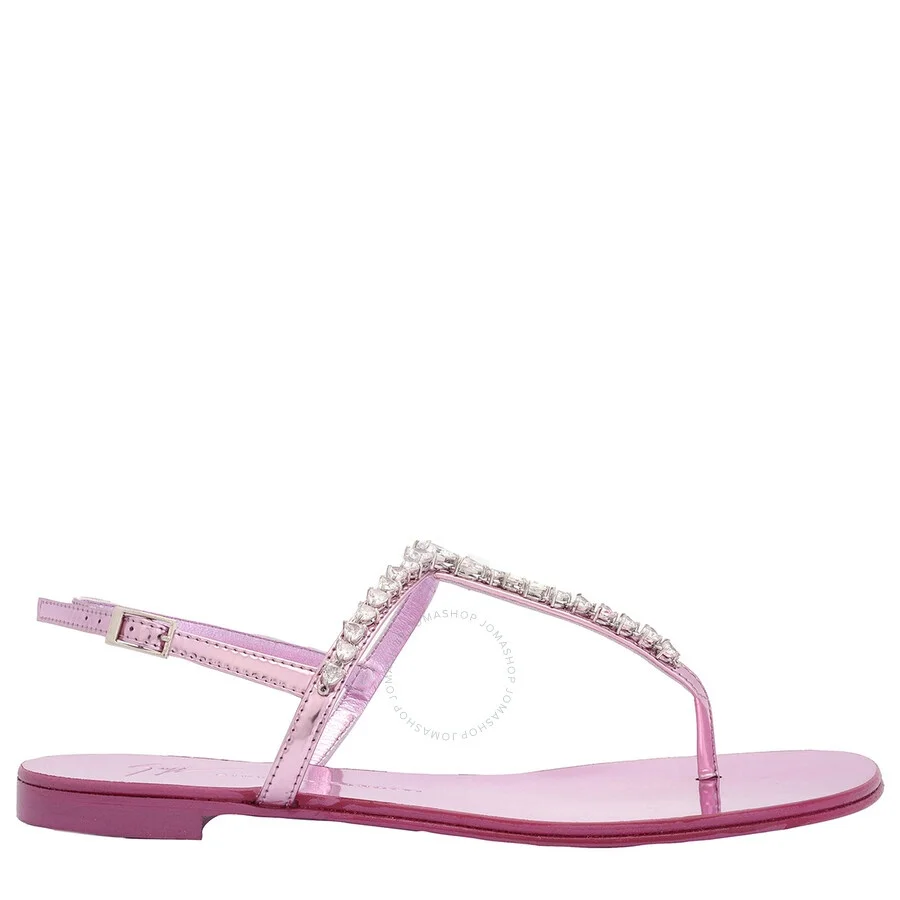 Giuseppe Zanotti Minnah Open Toe Embellished Sandals - 1