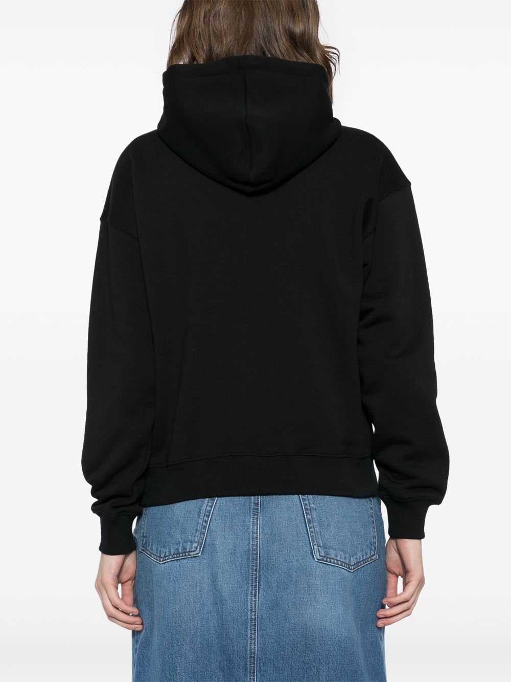 bold-fox-head-patched hoodie - 4