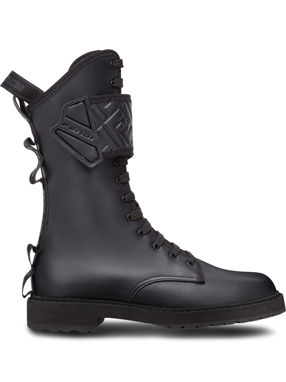 high ankle biker boots - 1