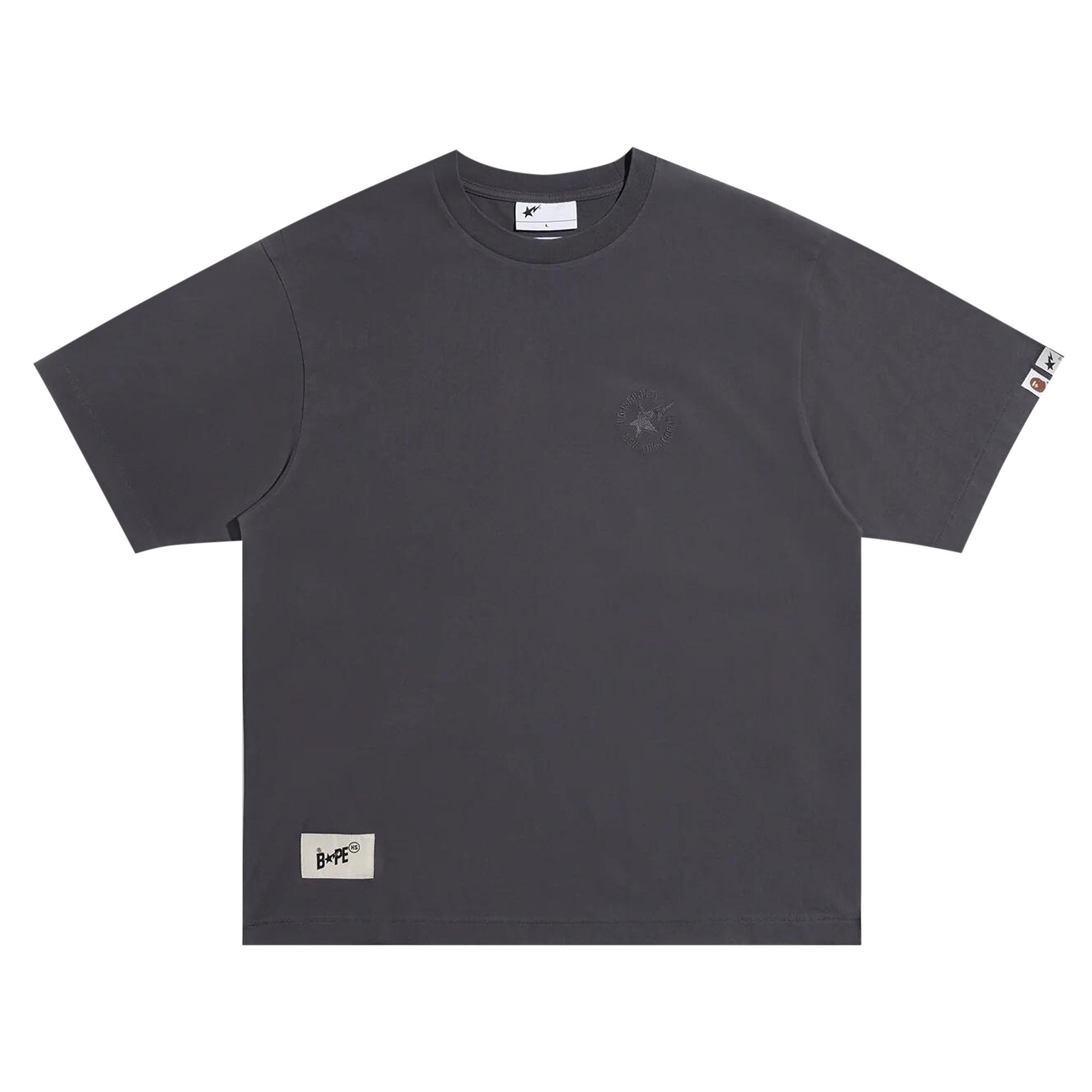 BAPE x Highsnobiety Tee 'Charcoal' - 1