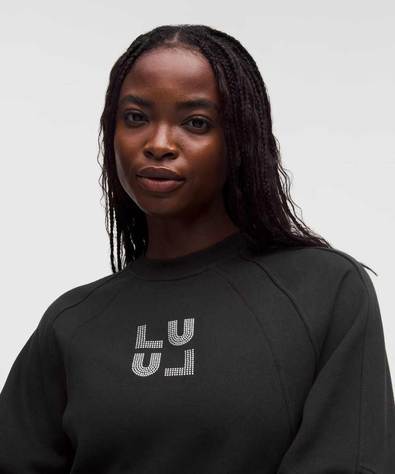 Scuba Oversized Hip-Length Pullover Hoodie *Jewelled 4