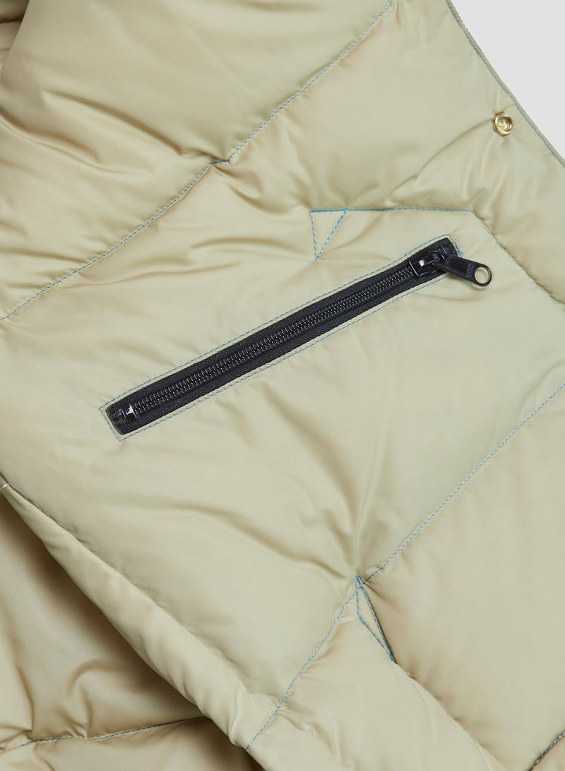 Rocky Mountain Featherbed x Nigel Cabourn Down Vest Mountain Camo in Blue 8