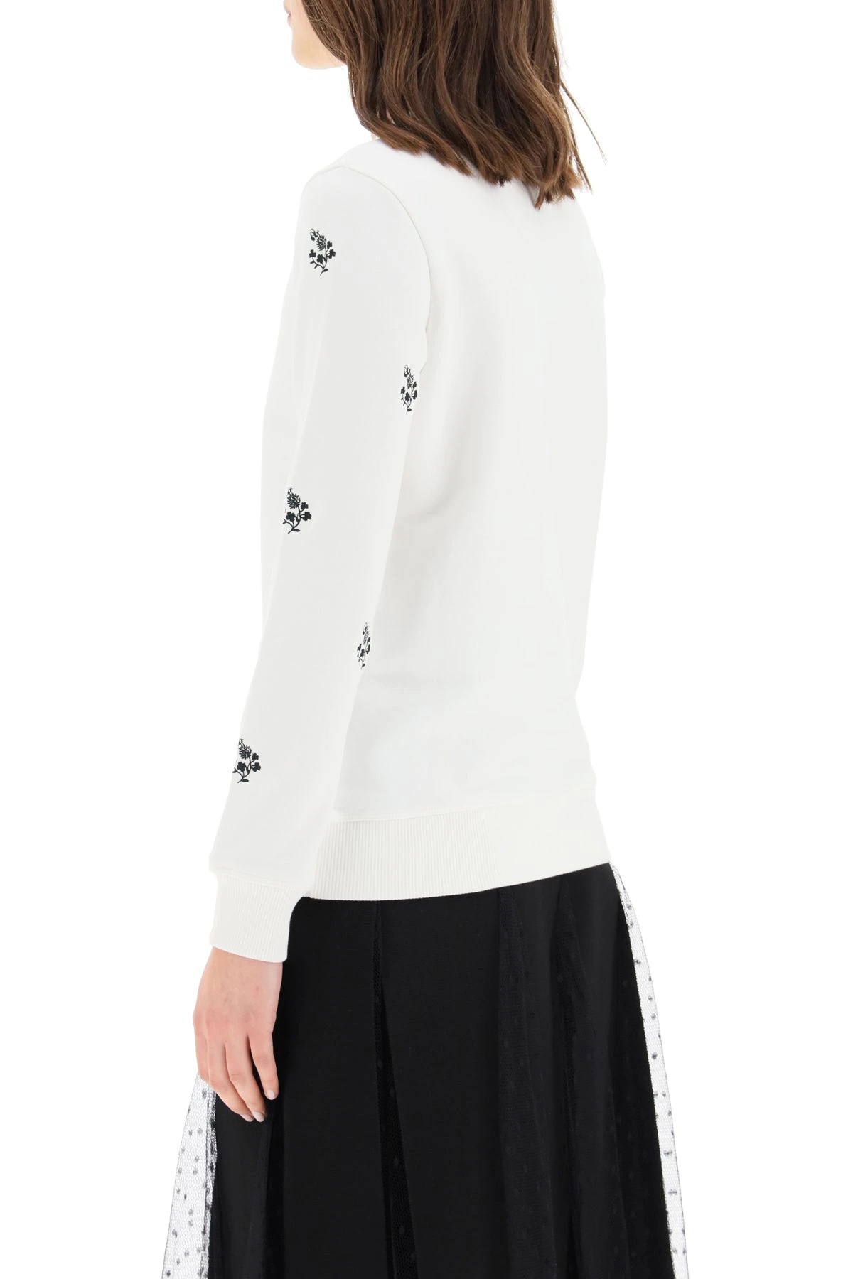 SWEATSHIRT WITH CLOVER EMBROIDERY - 4