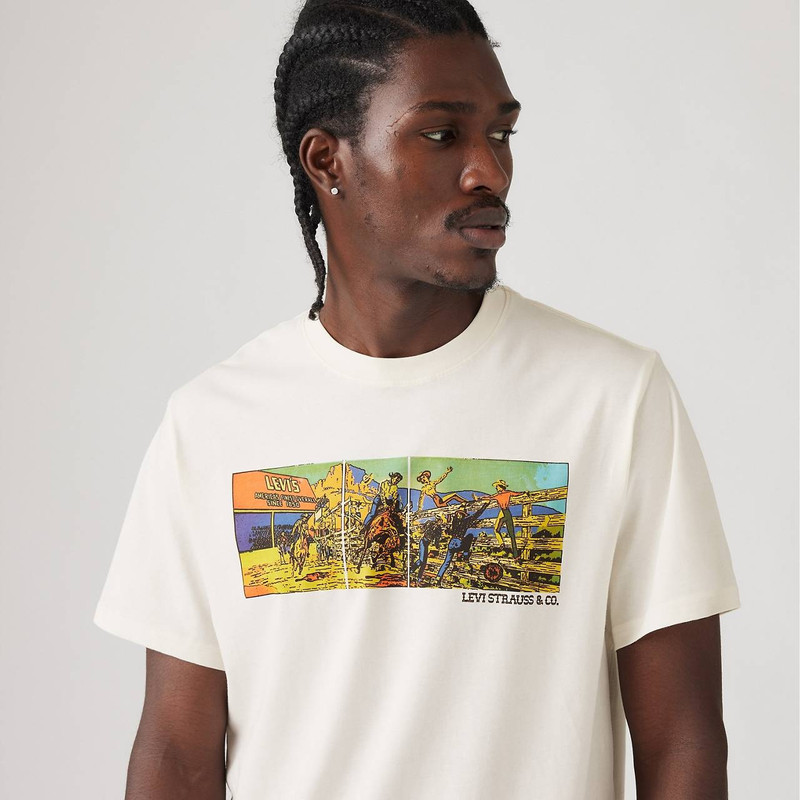 RELAXED FIT SHORT SLEEVE GRAPHIC T-SHIRT 5