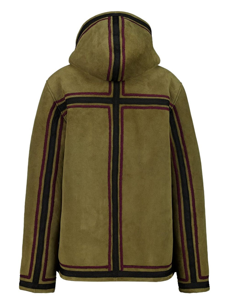 baziszt hooded leather jacket outlook