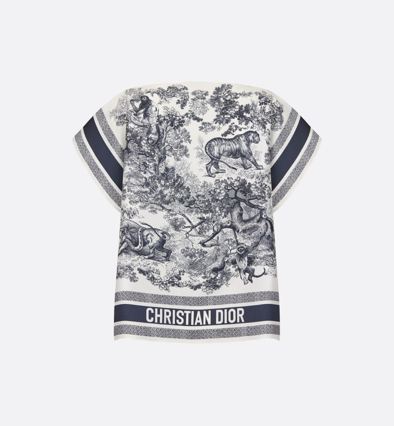 Dioriviera Toile de Jouy Sauvage Dior Silk Top 4
