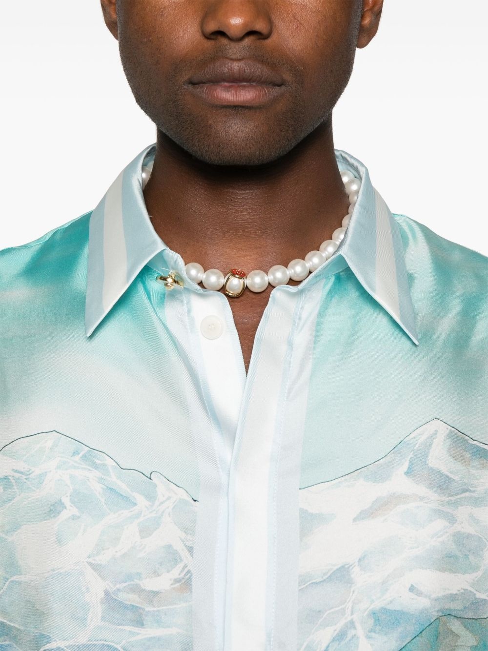 silk shirt - 5