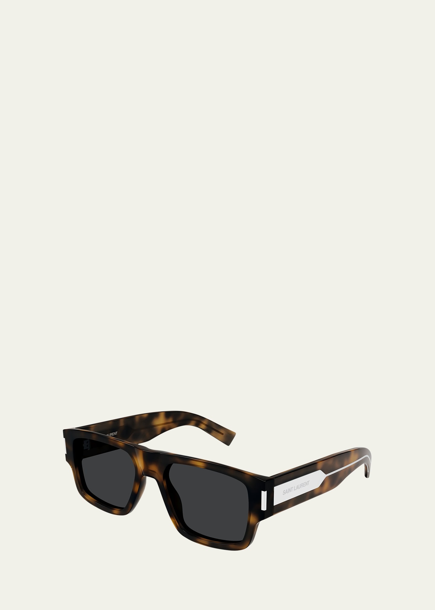 Men's SL 659 Acetate Rectangle Sunglasses - 2