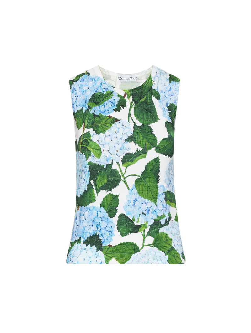 HYDRANGEA PRINTED TANK 1