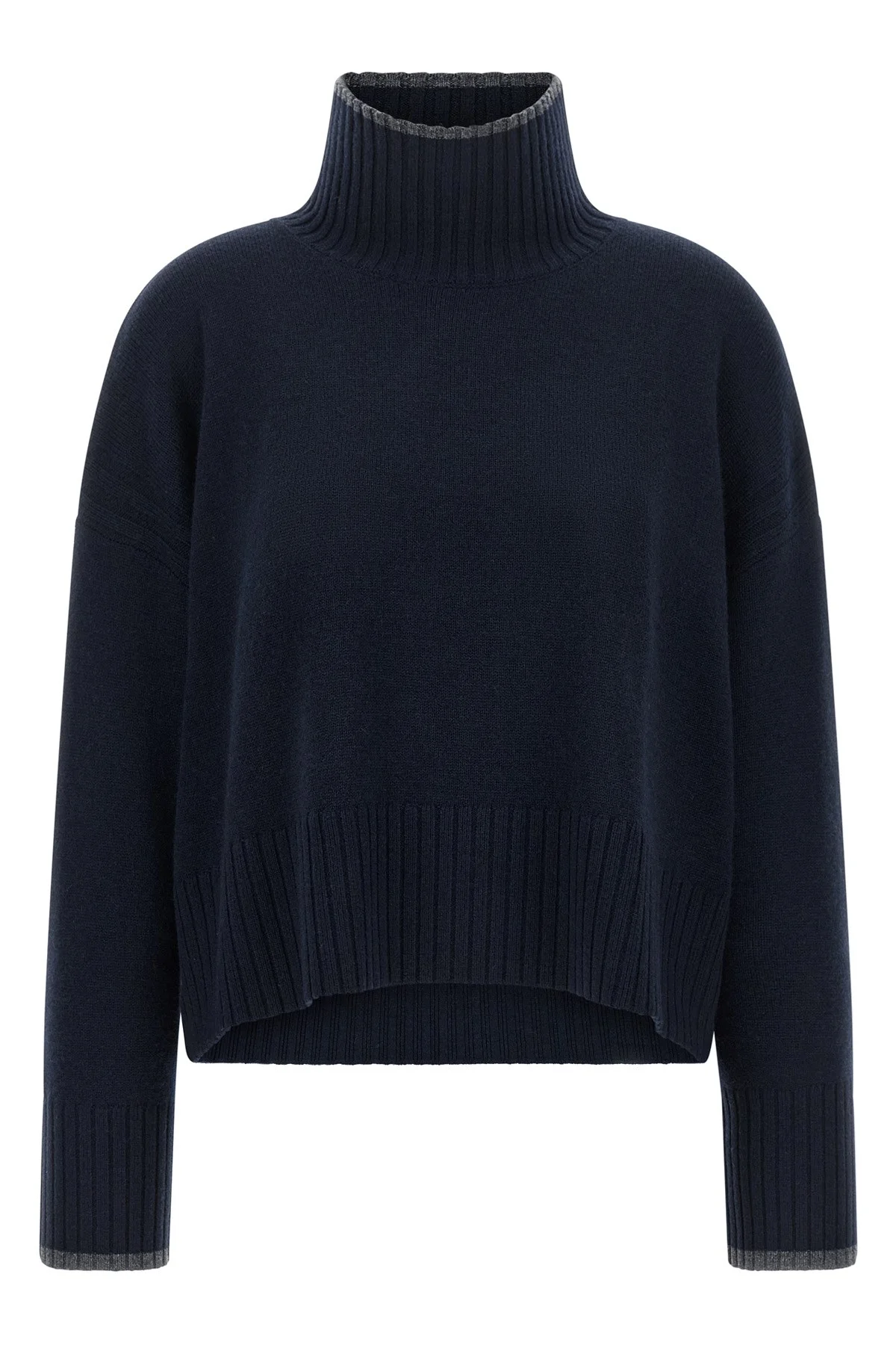 Turtle-Neck Sweater - 1