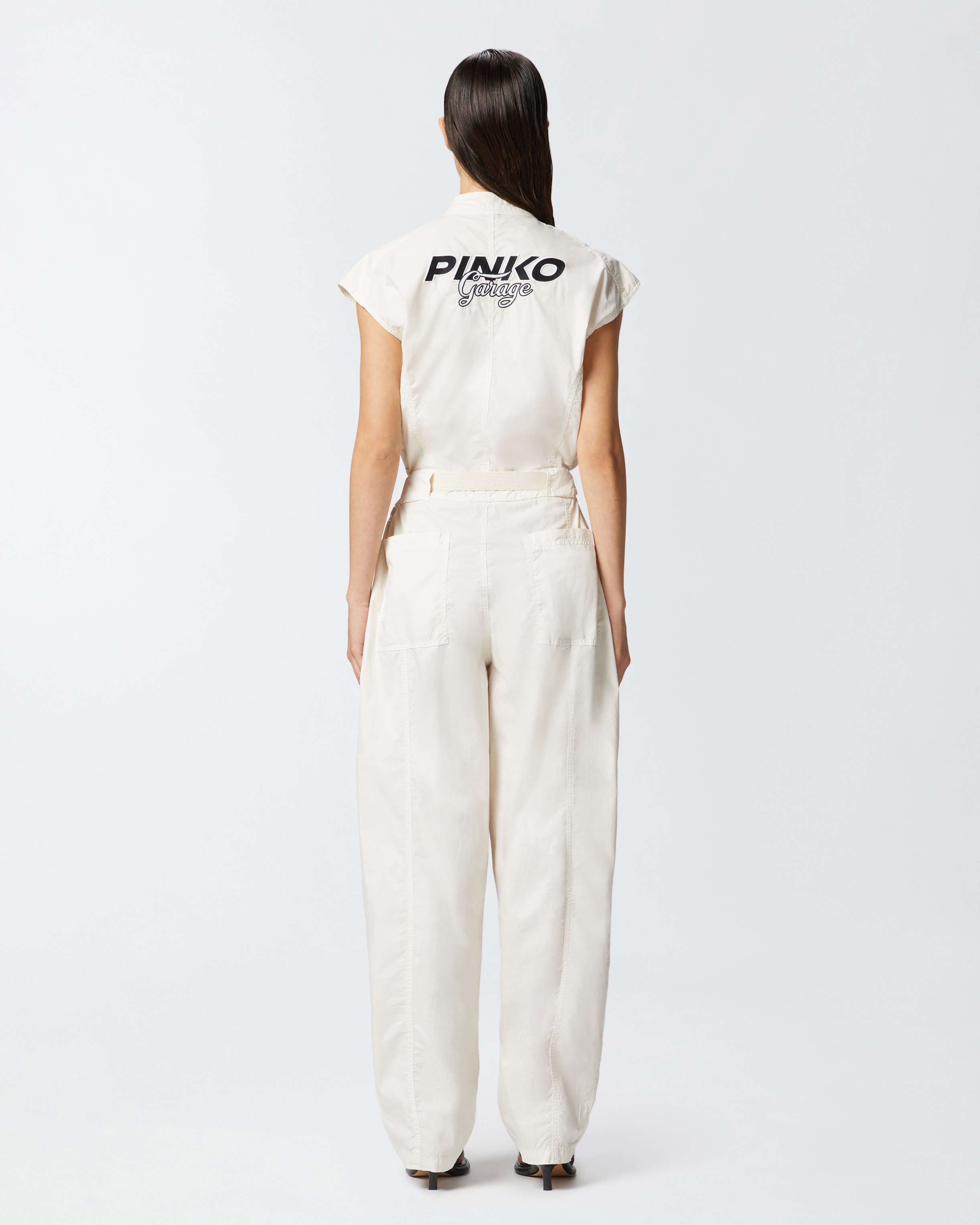 SLEEVELESS ONE-PIECE JUMPSUIT PINKO GARAGE - 4