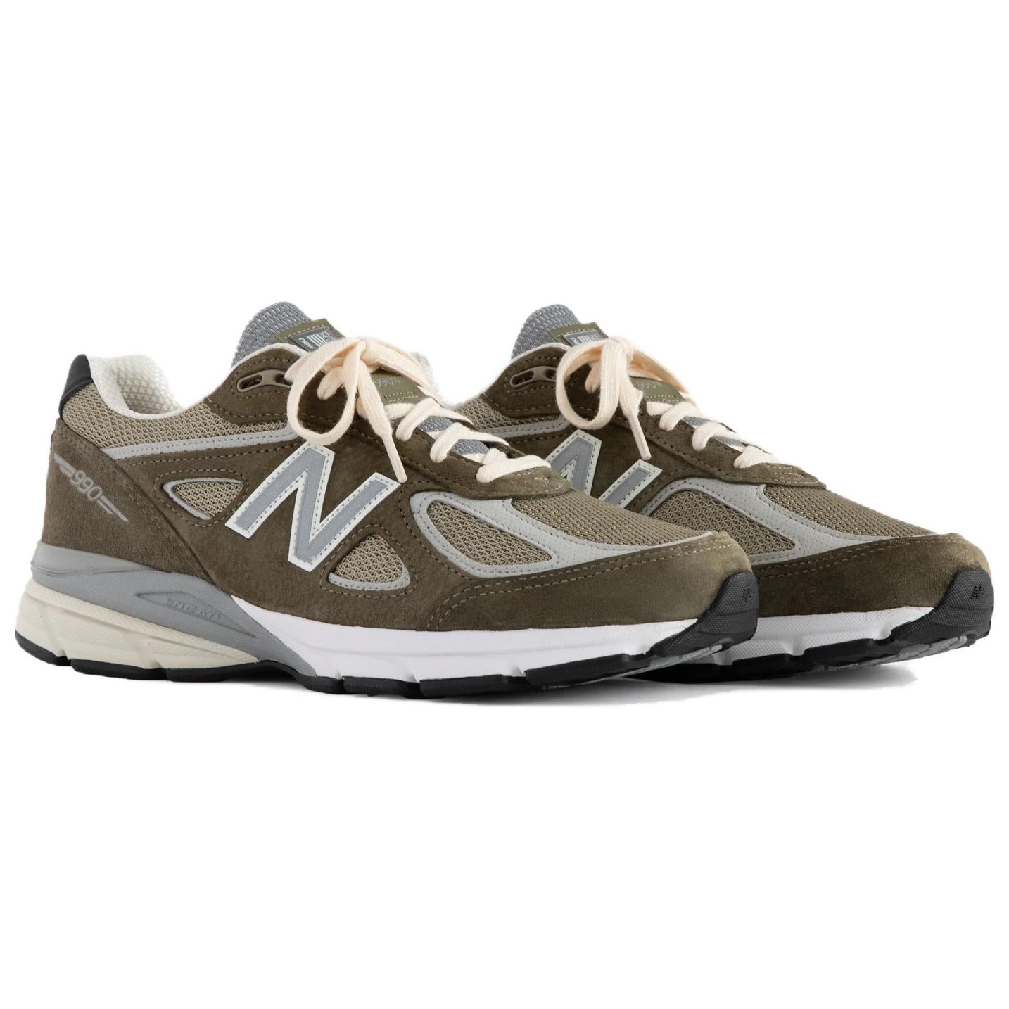 New Balance x Aim Leon Dore 990v4 Olive 'True Camo' U990CT4 - 3