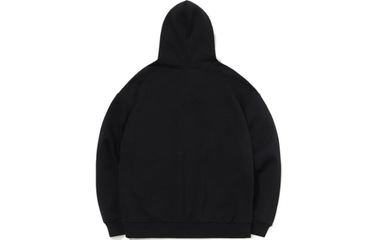 Li-Ning Sports Fashion Series Loose Pullover Hoodie 'Black' AWDQB38-1 - 2