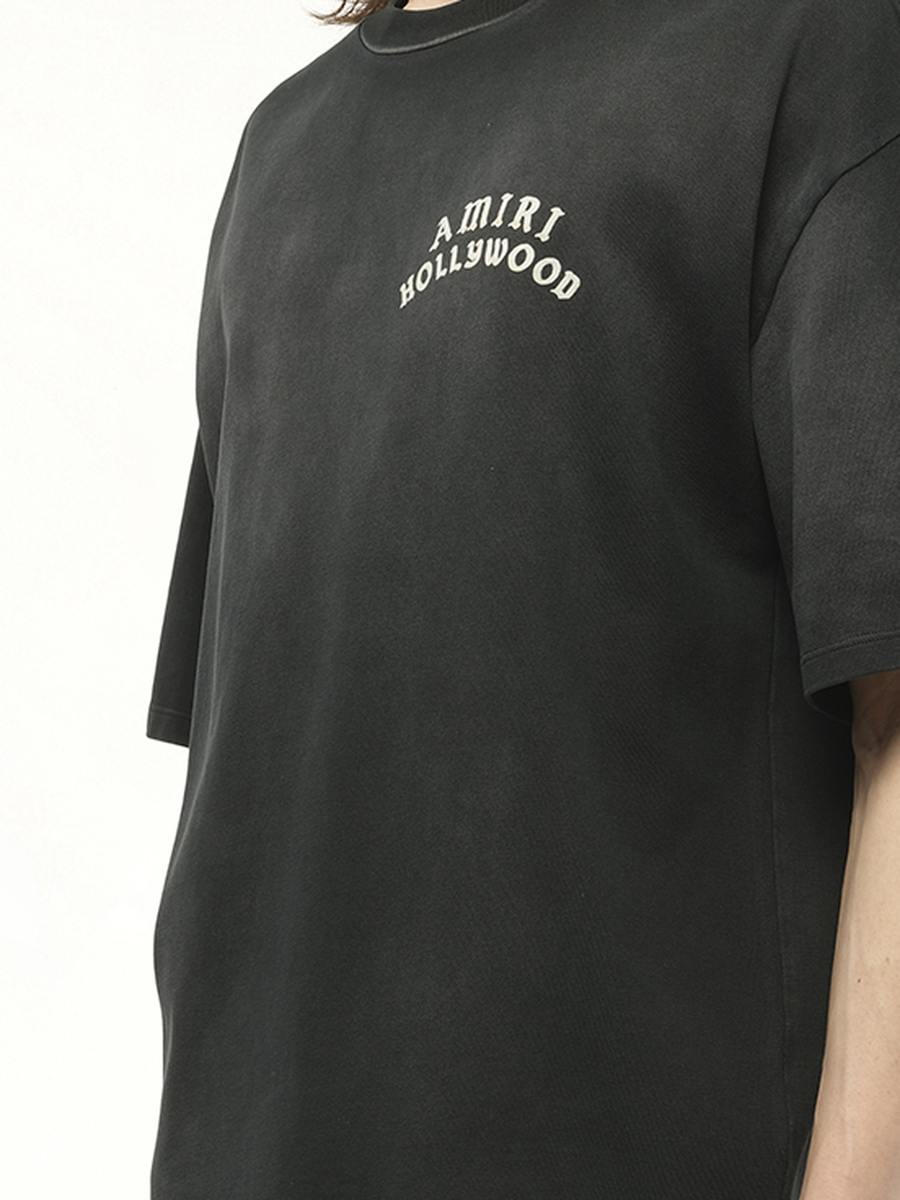 Amiri Hollywood Oversized T-Shirt in Black - 3