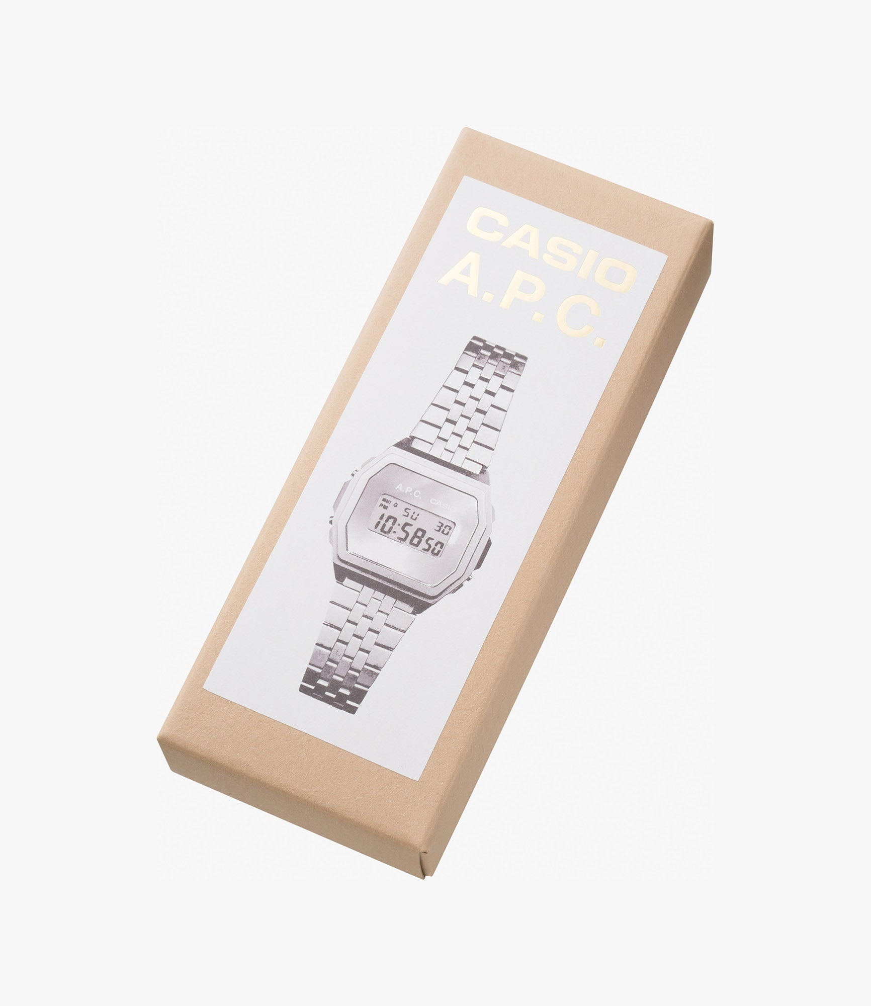 GOLD CASIO X A.P.C. WATCH - 5
