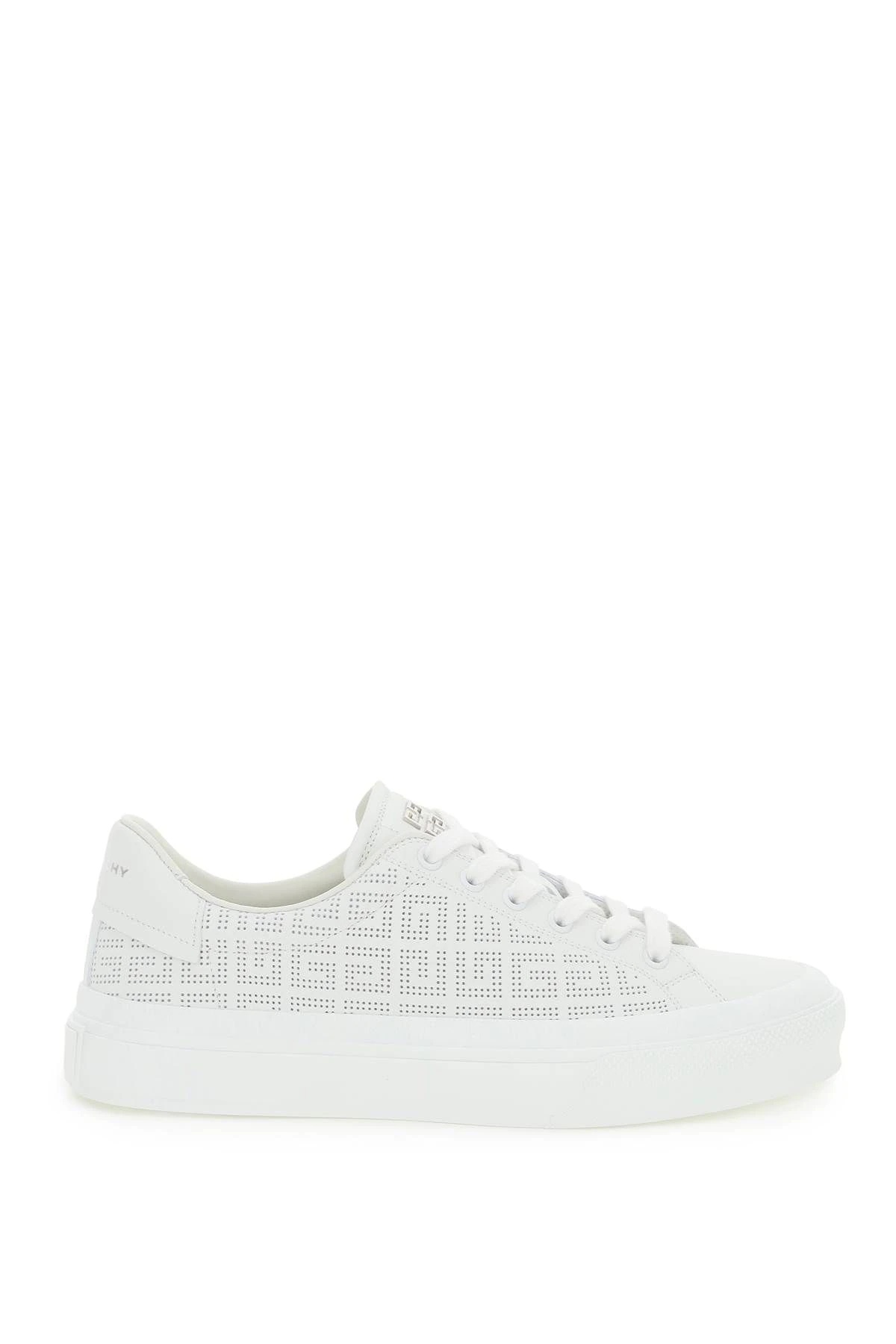 CITY COURT LEATHER SNEAKERS - 1