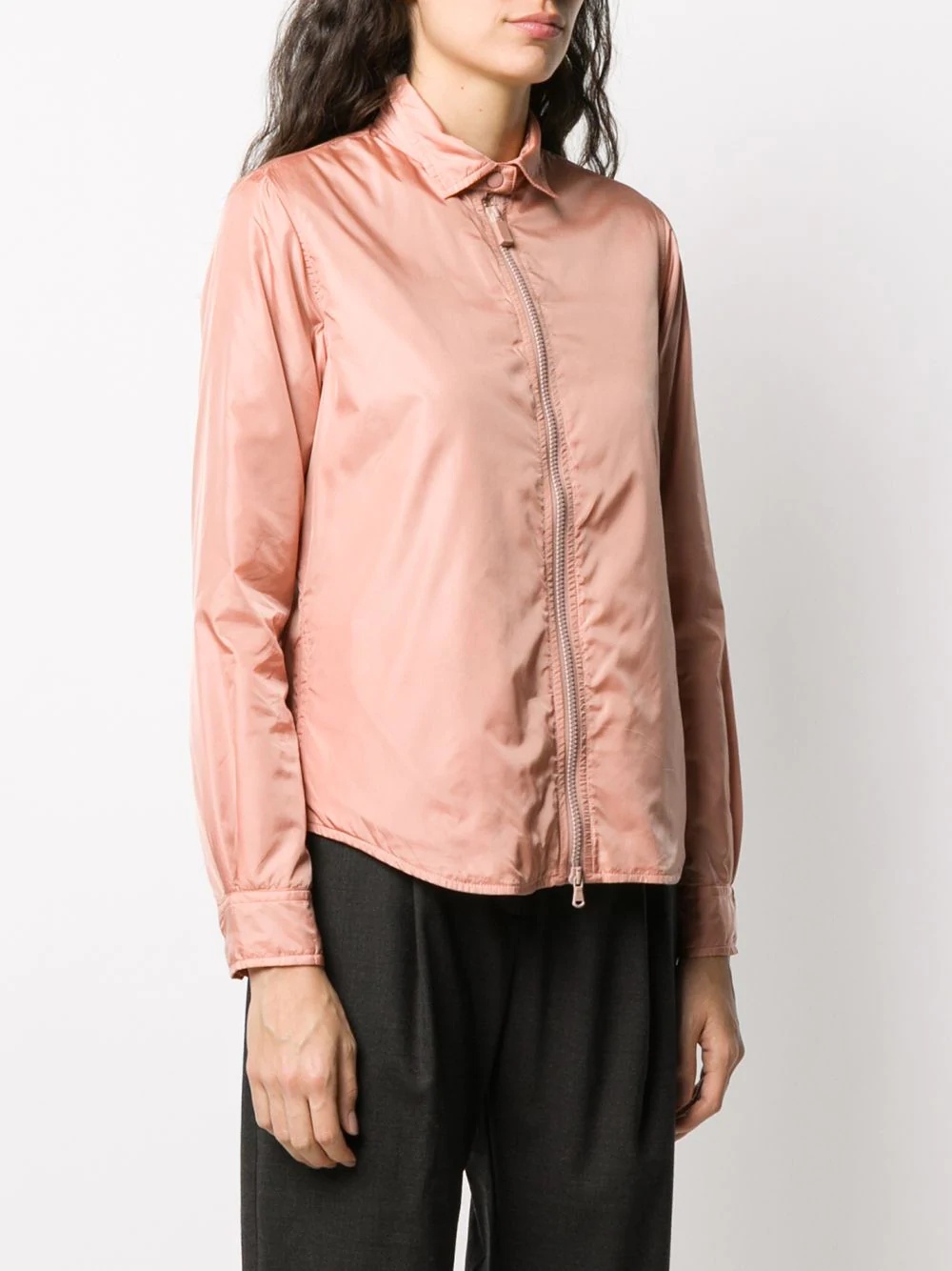 zip-through shirt jacket  - 3