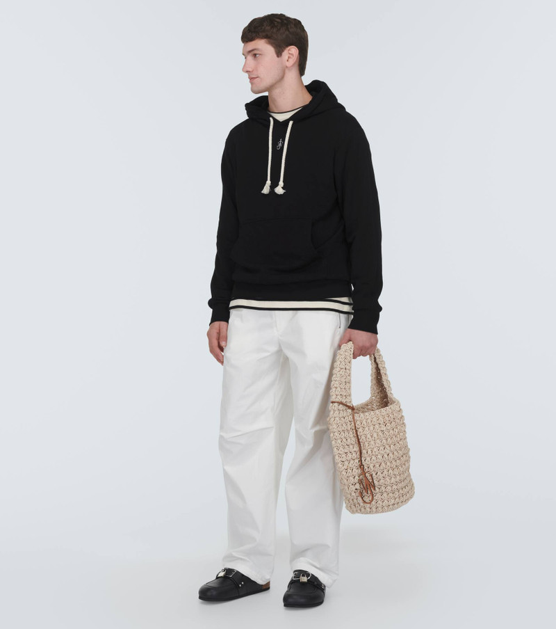 JW Anderson Cotton and silk hoodie outlook