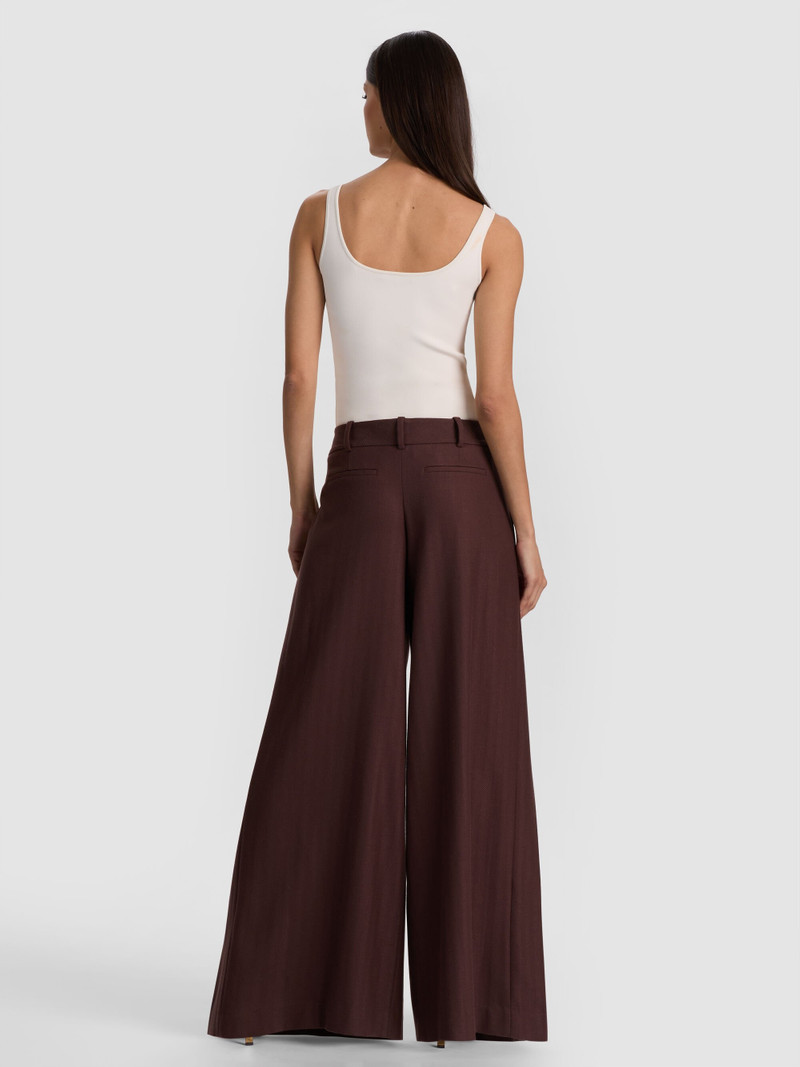 Alice + Olivia SIMON PLEATED TROUSER outlook