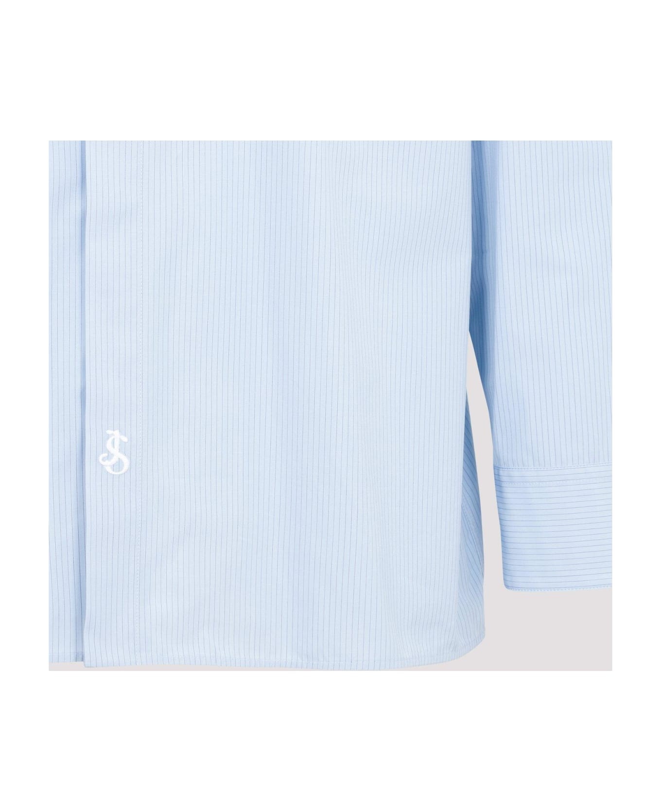 Logo Embroidered Long-sleeved Shirt - 4
