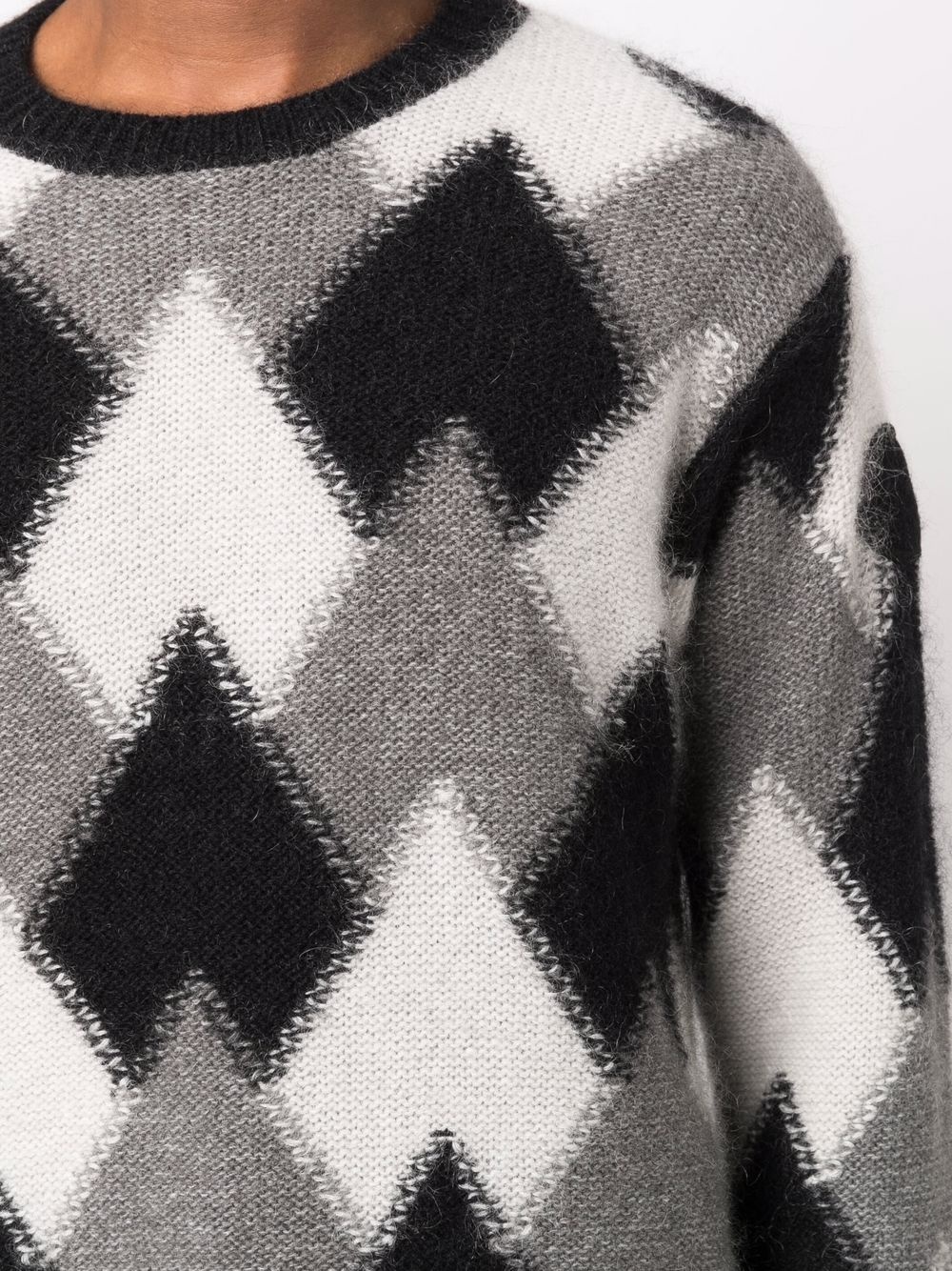 geometric-pattern jumper - 5