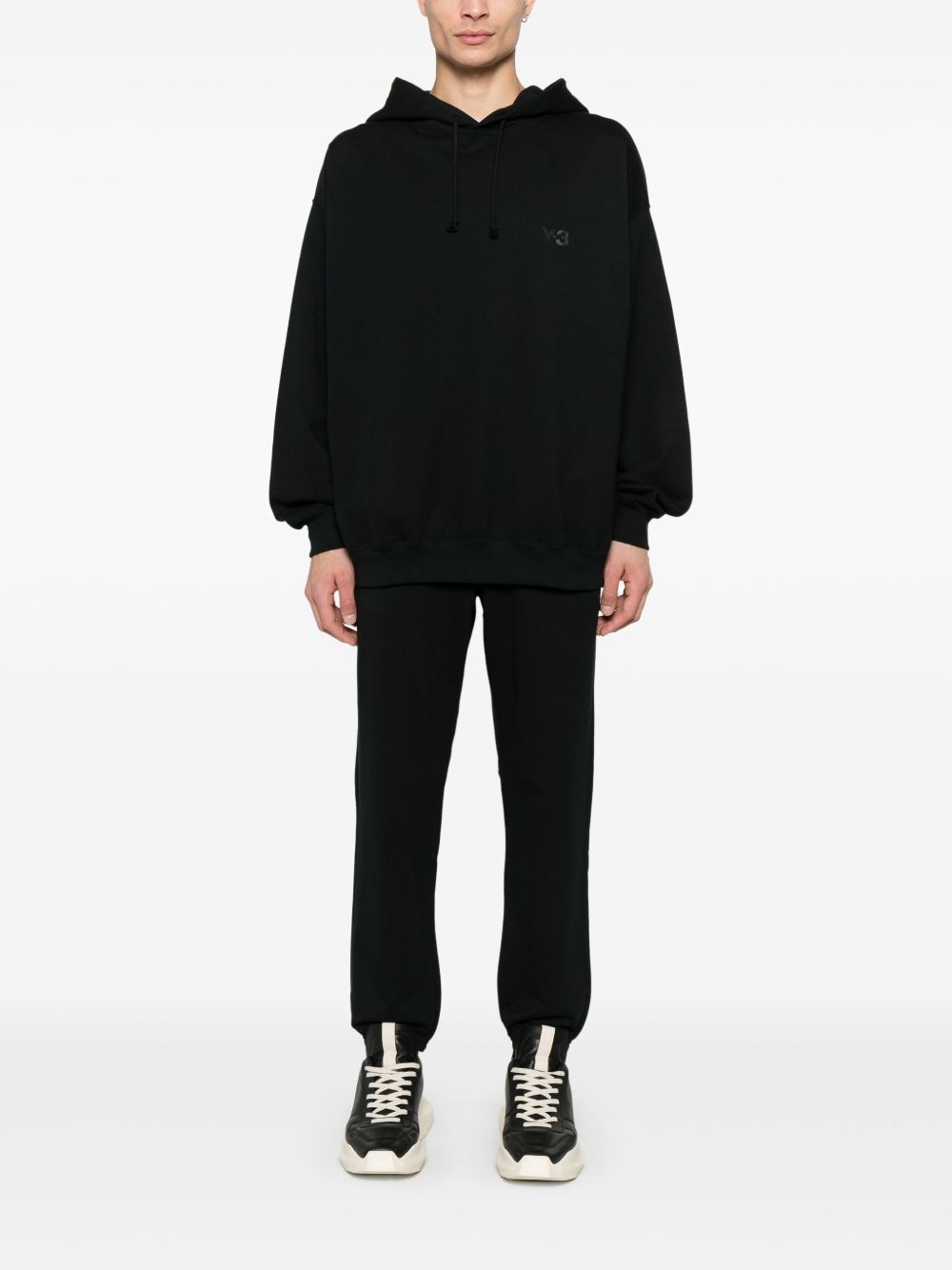 french-terry track pants - 2