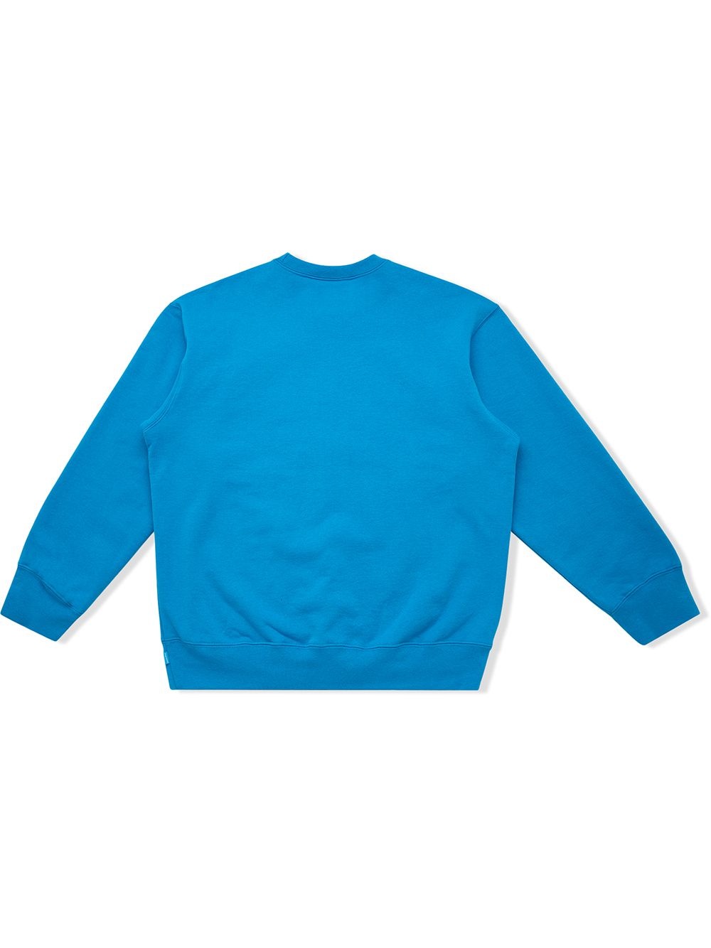 side logo crew-neck sweatshirt - 2