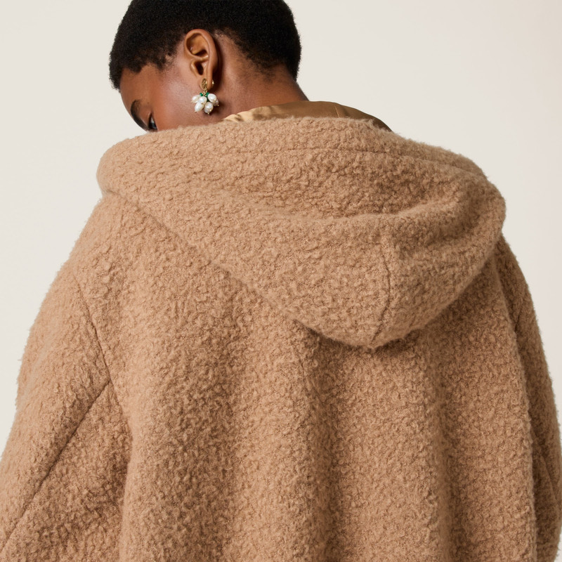 Pile hoodie jacket 6