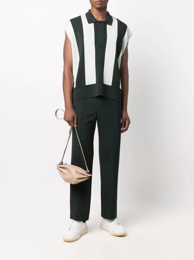 AMI Paris straight-leg tailored trousers outlook