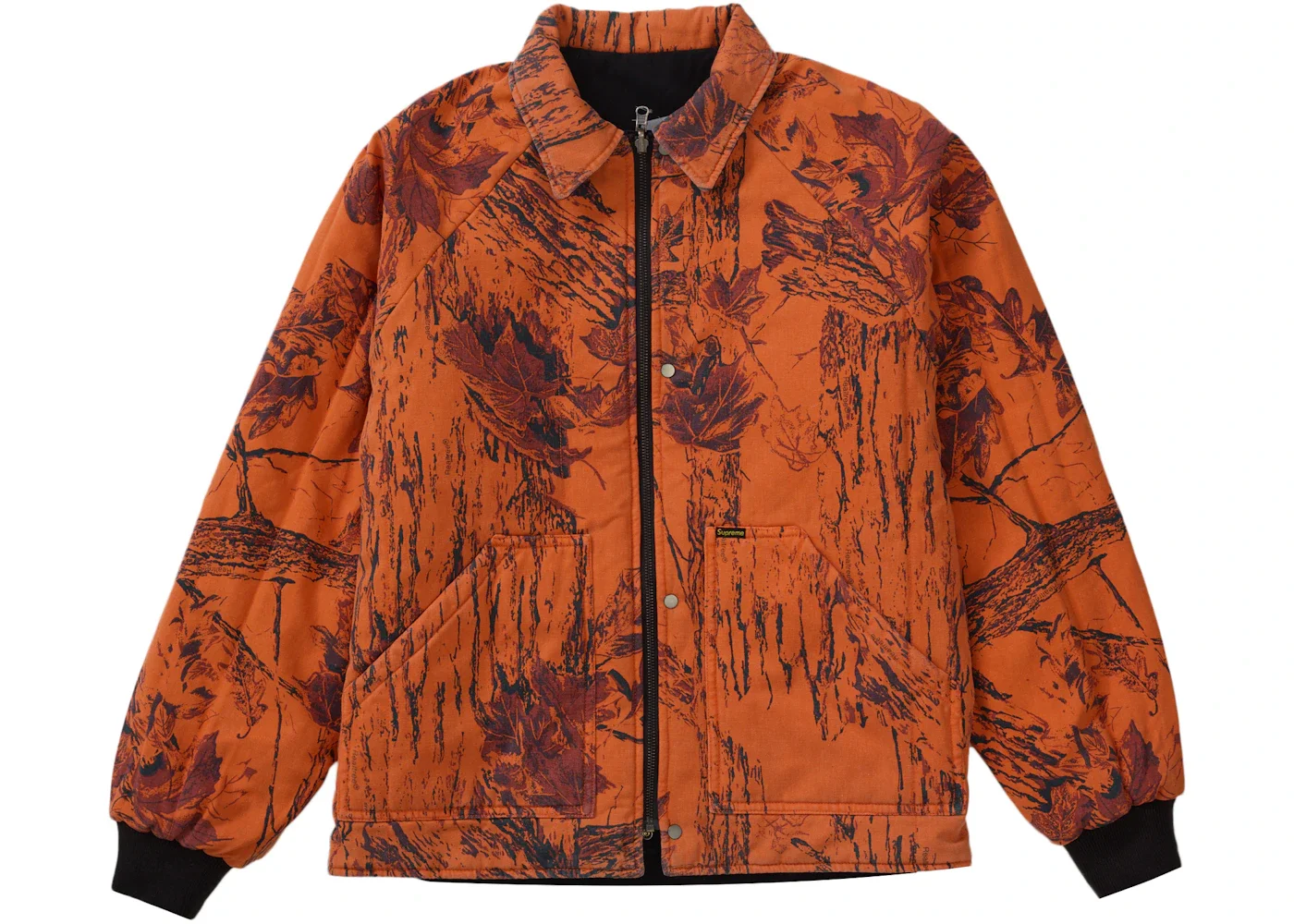 Supreme RealTree Reversible Quilted Work Jacket Black - 1