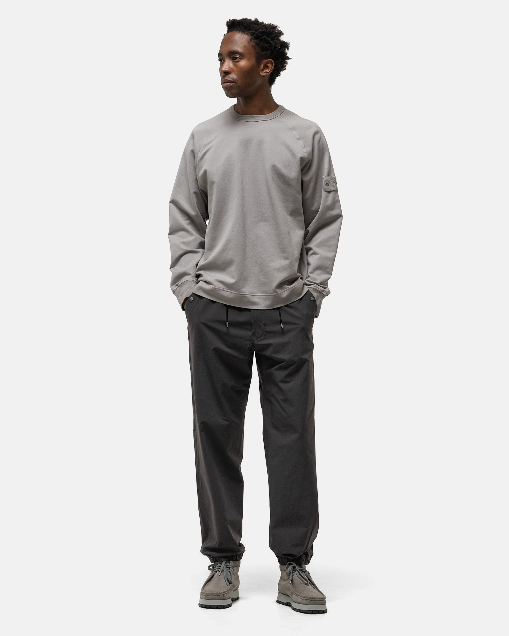 Stone Island 6100011 COTTON STRETCH FLEECE_STONE ISLAND