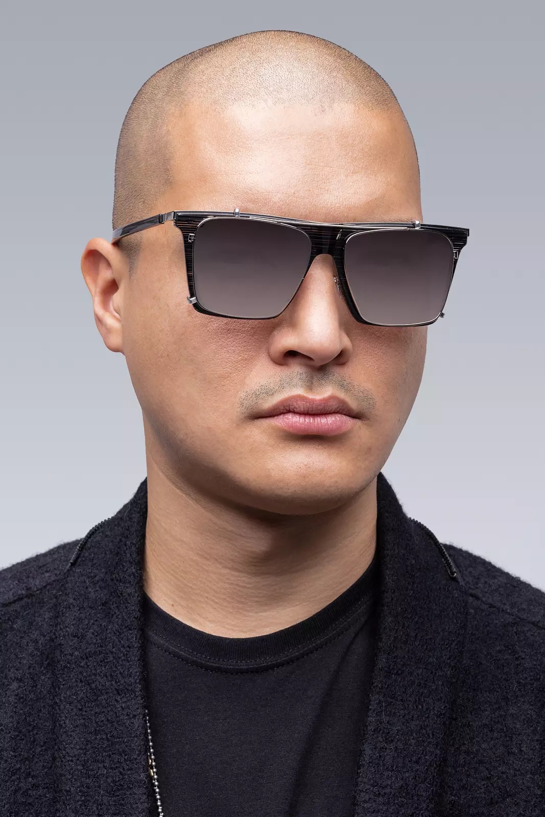 F1-T-B F1-T Sunglasses Silver/Light Yellow/Platinum - 55
