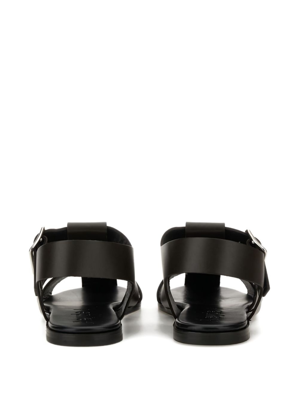buckle-fastening leather sandals - 3