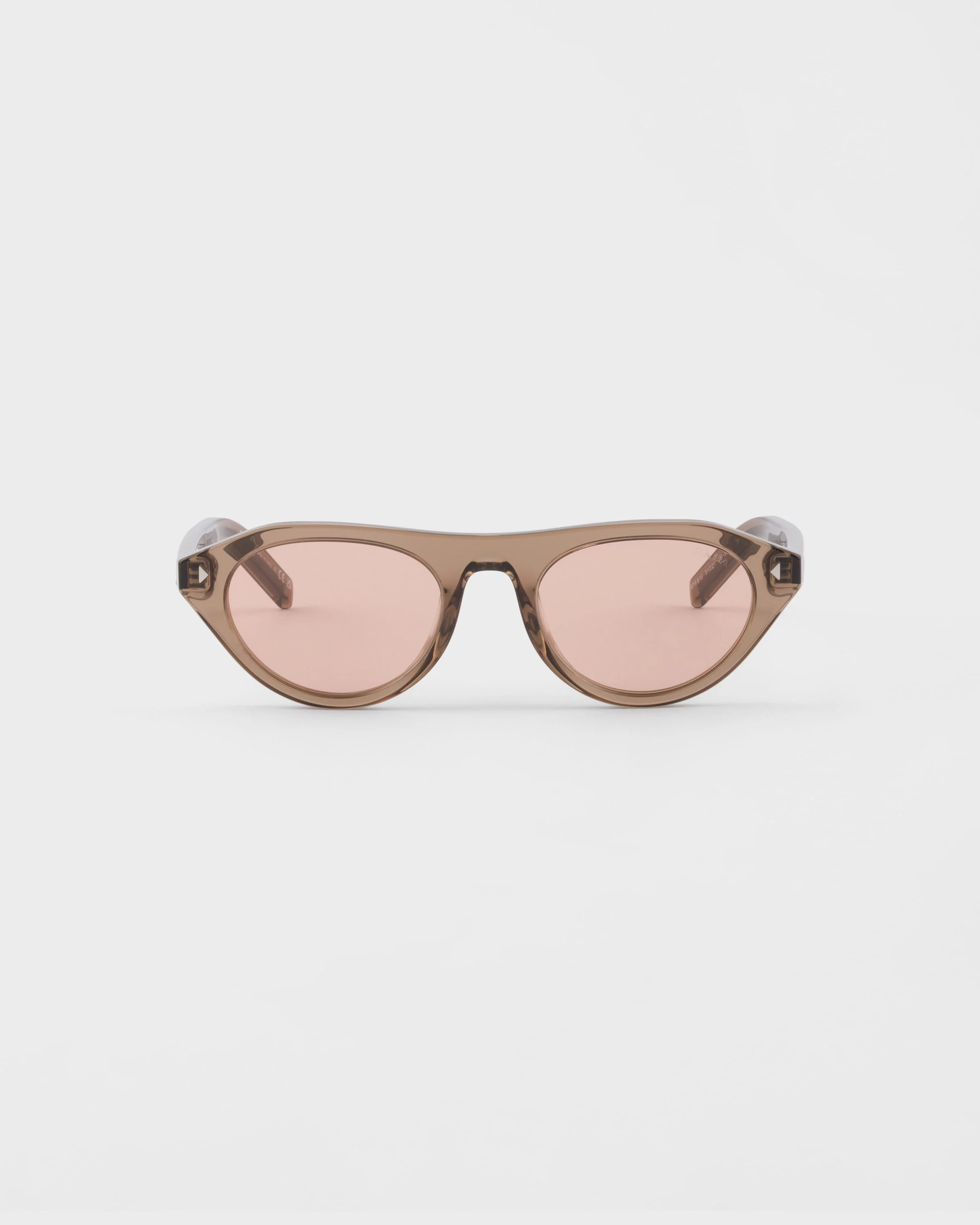 Prada sunglasses with iconic metal plaque - 1