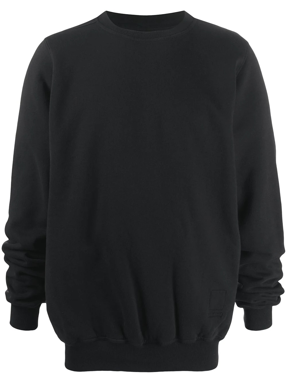 oversized zipped sweatshirt - 1