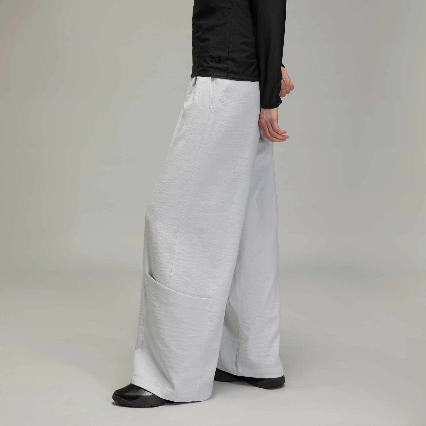Y-3 Sport Uniform Wide Leg Pants - 4