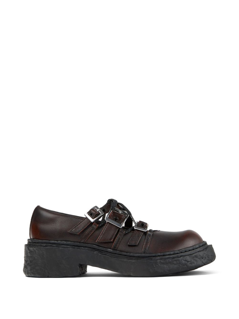 buckled leather vamonos loafers 1