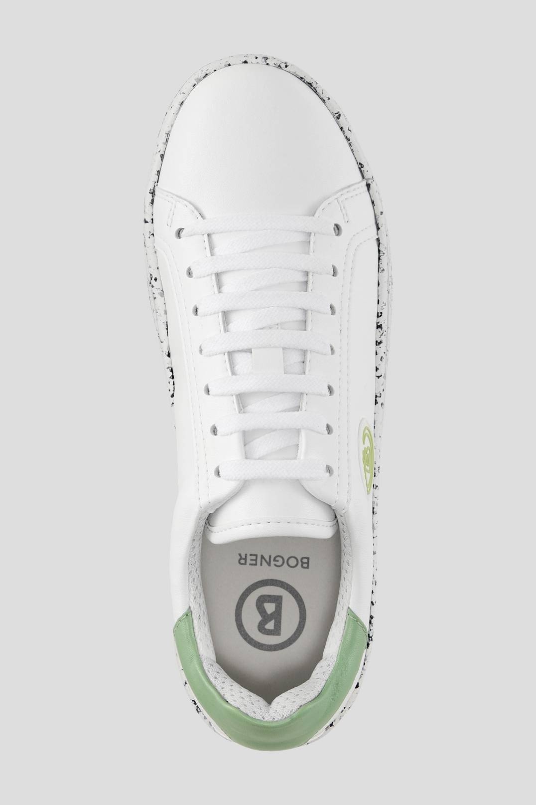 MALMÖ SUSTAINABLE SNEAKERS IN WHITE/GREEN - 5