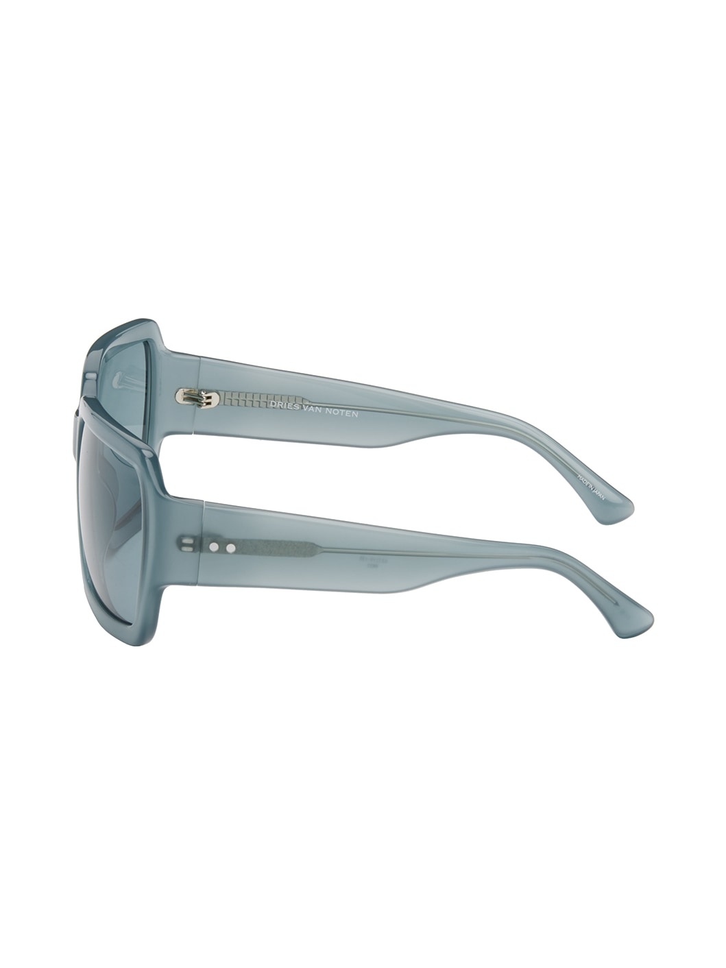 Blue Linda Farrow Edition Oversized Sunglasses - 3