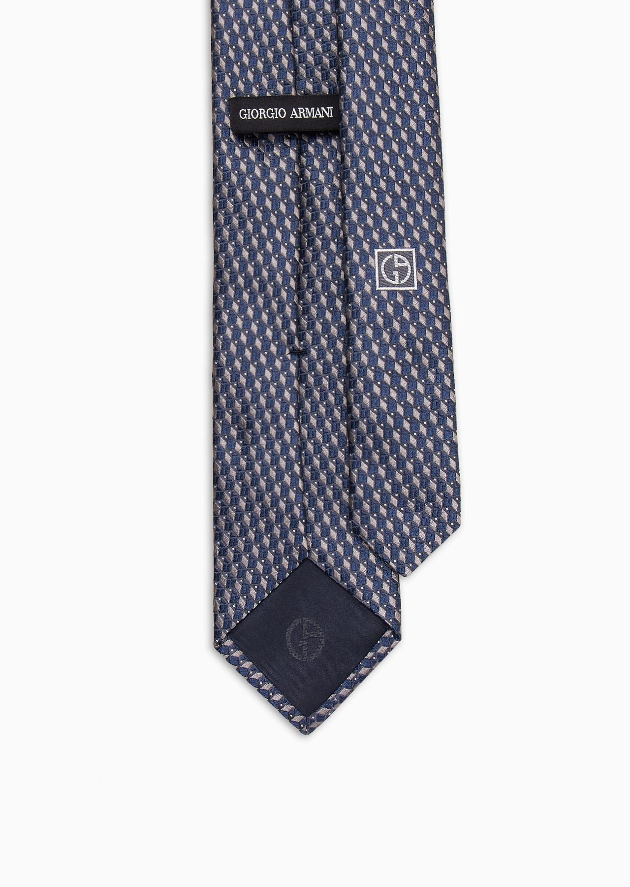 Jacquard silk tie - 2