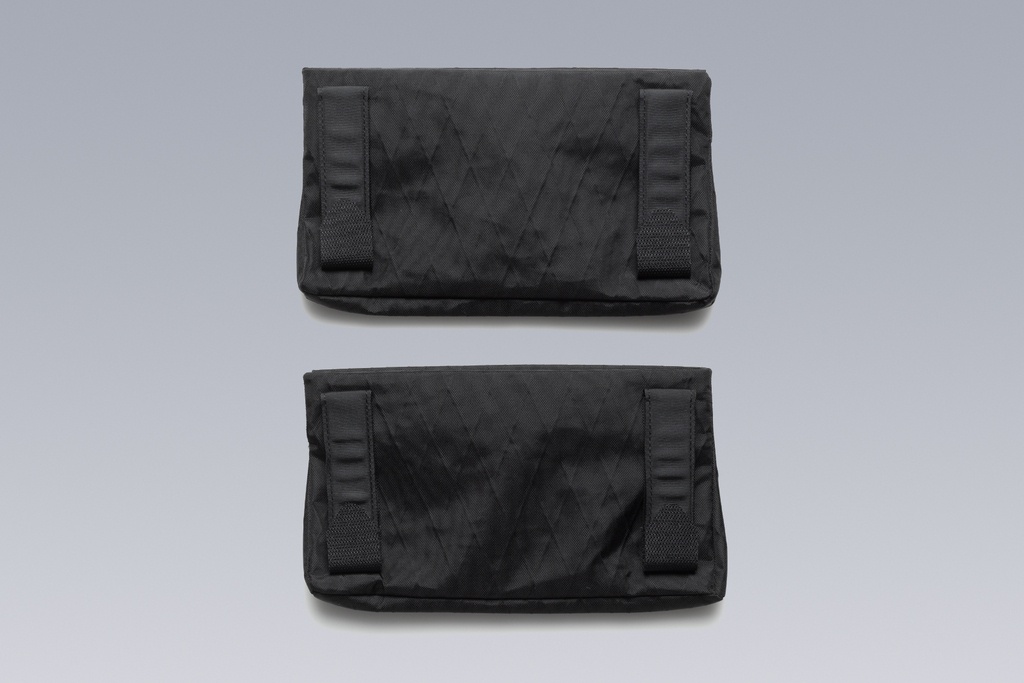 3A-MZ3 Modular Zip Pockets (Pair) Black ] [ This item sold in pairs - 2