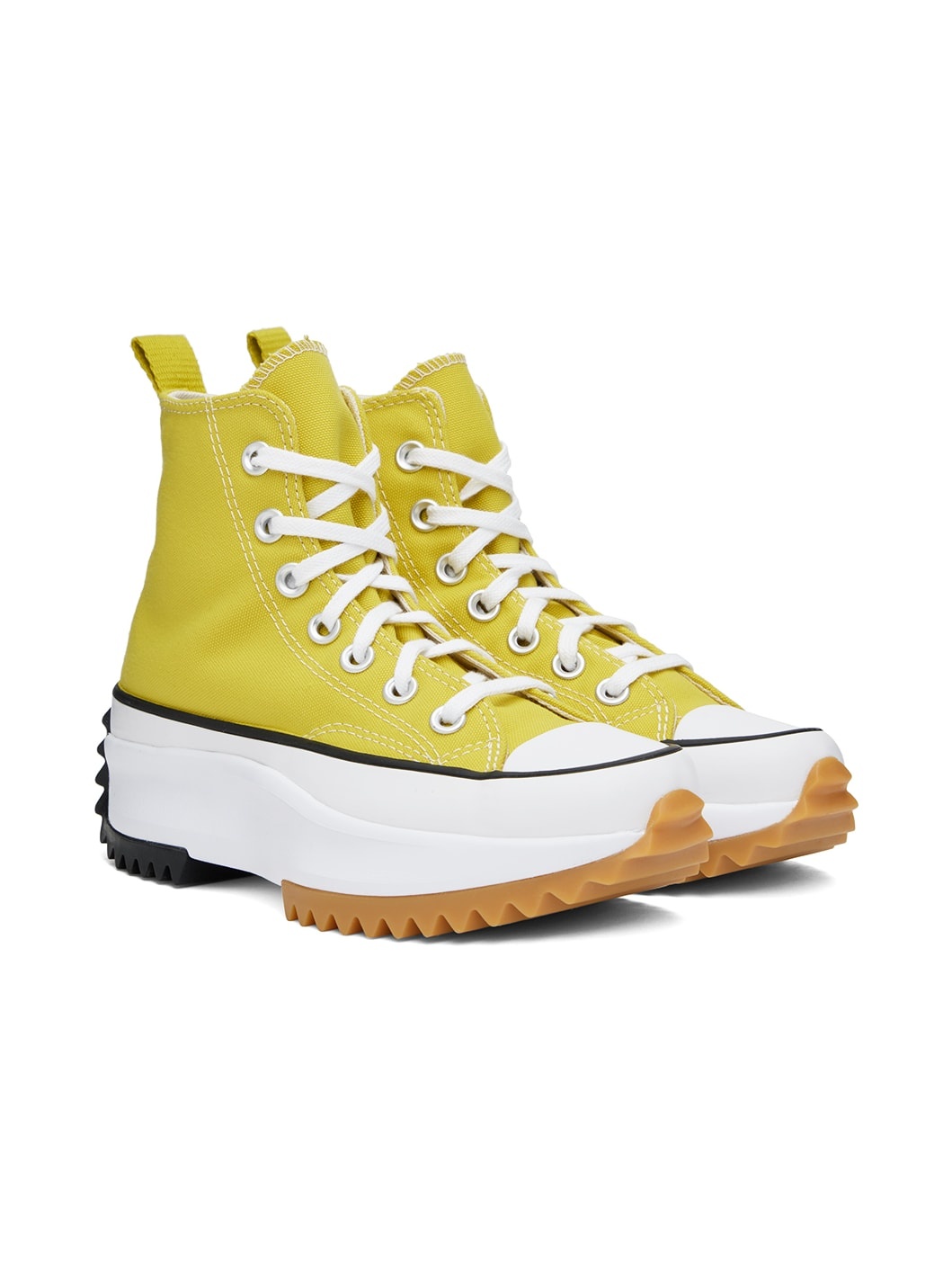 Yellow Run Star Hike Sneakers - 4
